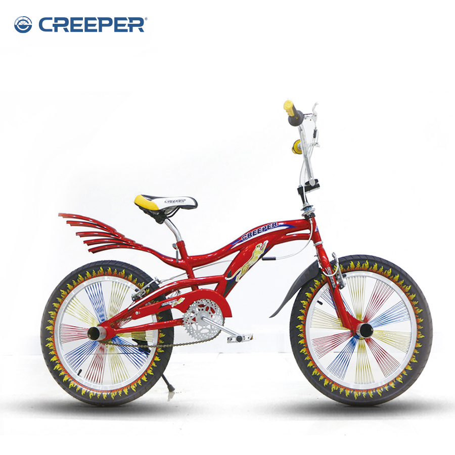 29 Five-tail Show CREEPER Bike 16 "20" 24 "spoke aluminum wheels full figure
