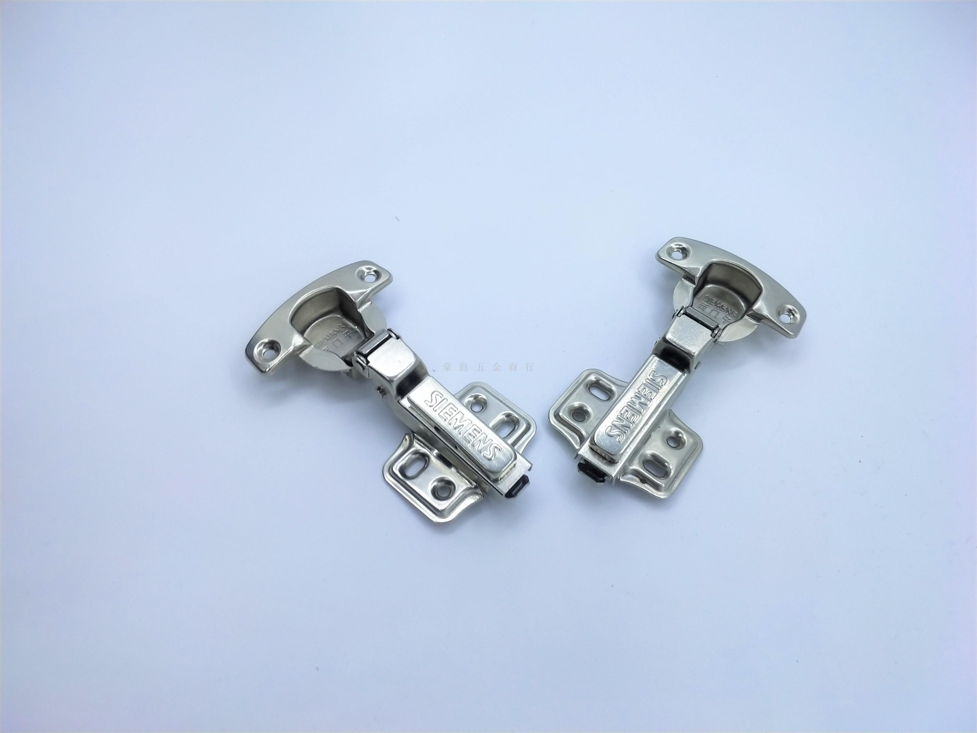 263 Siemens Iron common four-hole hinge two-stage force release hinge cabinet door spring hinge details Picture