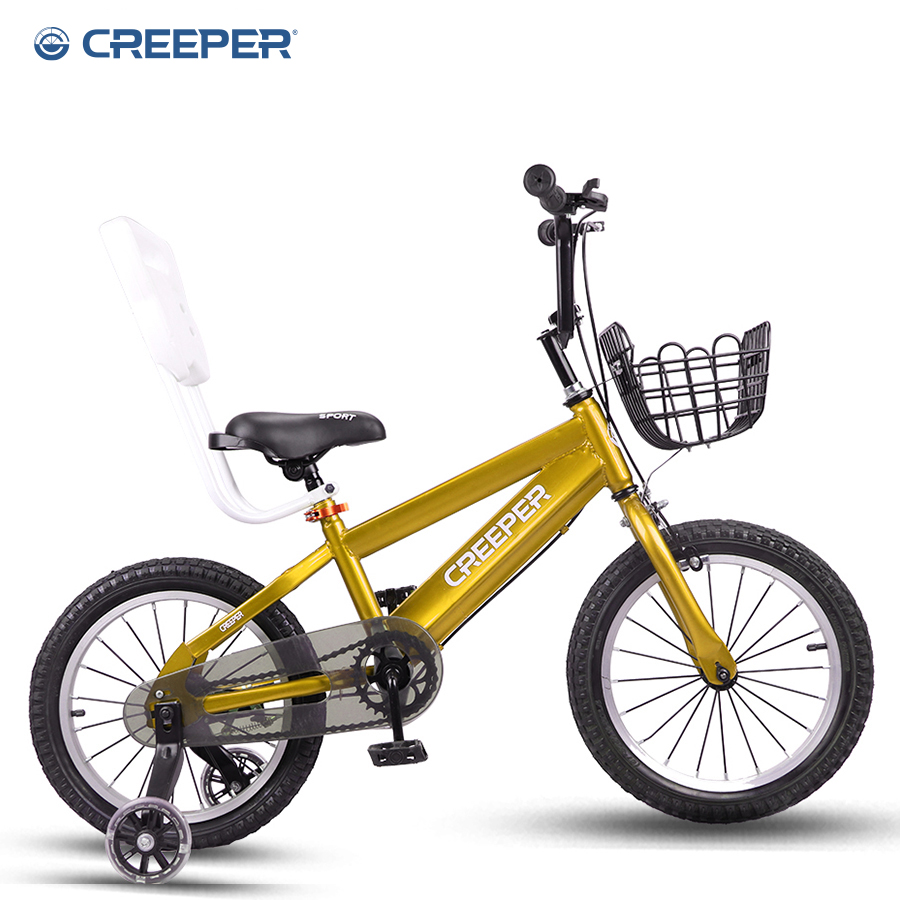 2 CREEPER factory direct sales children's pedal bicycles with auxiliary wheels