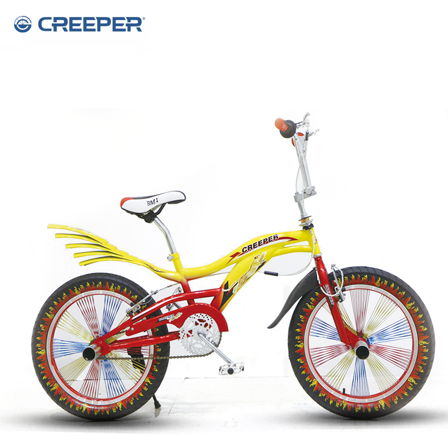 29 Five-tail Show CREEPER Bike 16 "20" 24 "spoke aluminum wheels Specification drawing