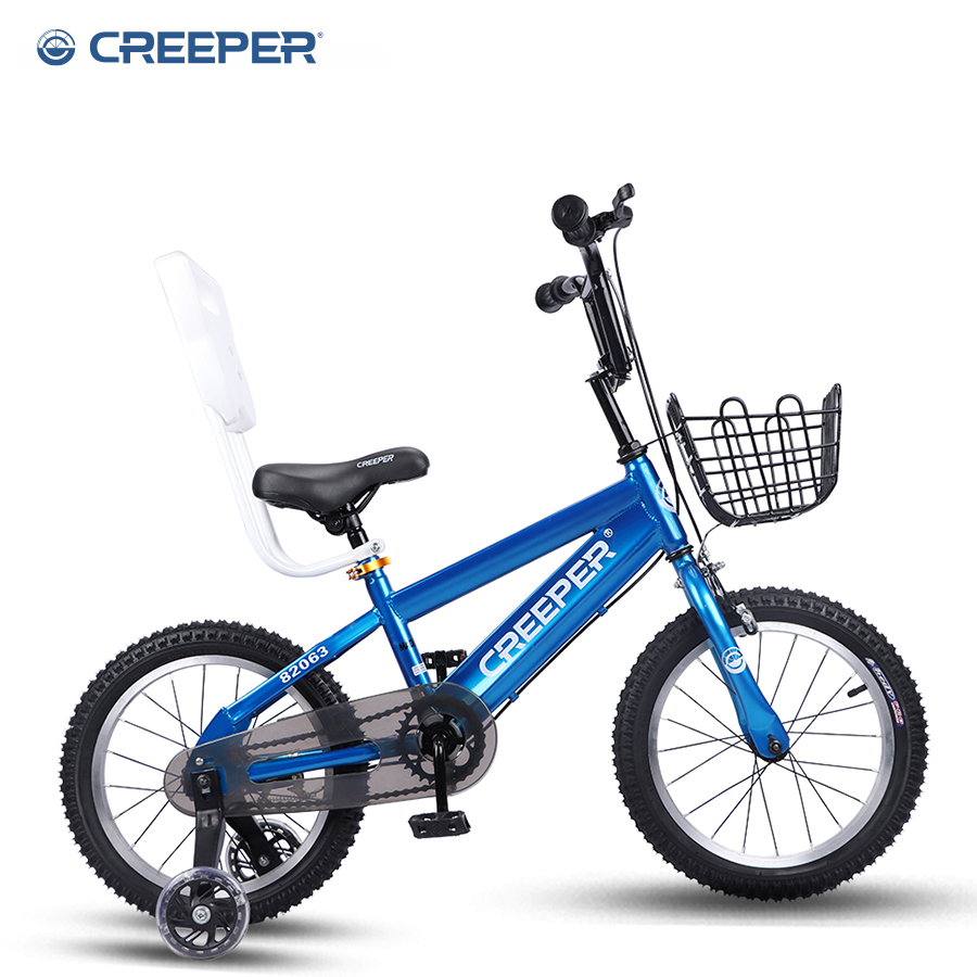 2 CREEPER factory direct sales children's pedal bicycles with auxiliary wheels Item Picture