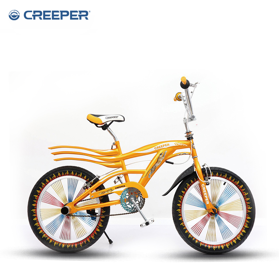 30 Three-tail Fancy Show Acrobatic Bike 16 "20" 24 "spoke aluminum Wheel CREEPER Manufacturer direct full figure