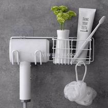 Wrought iron hairdryer holder