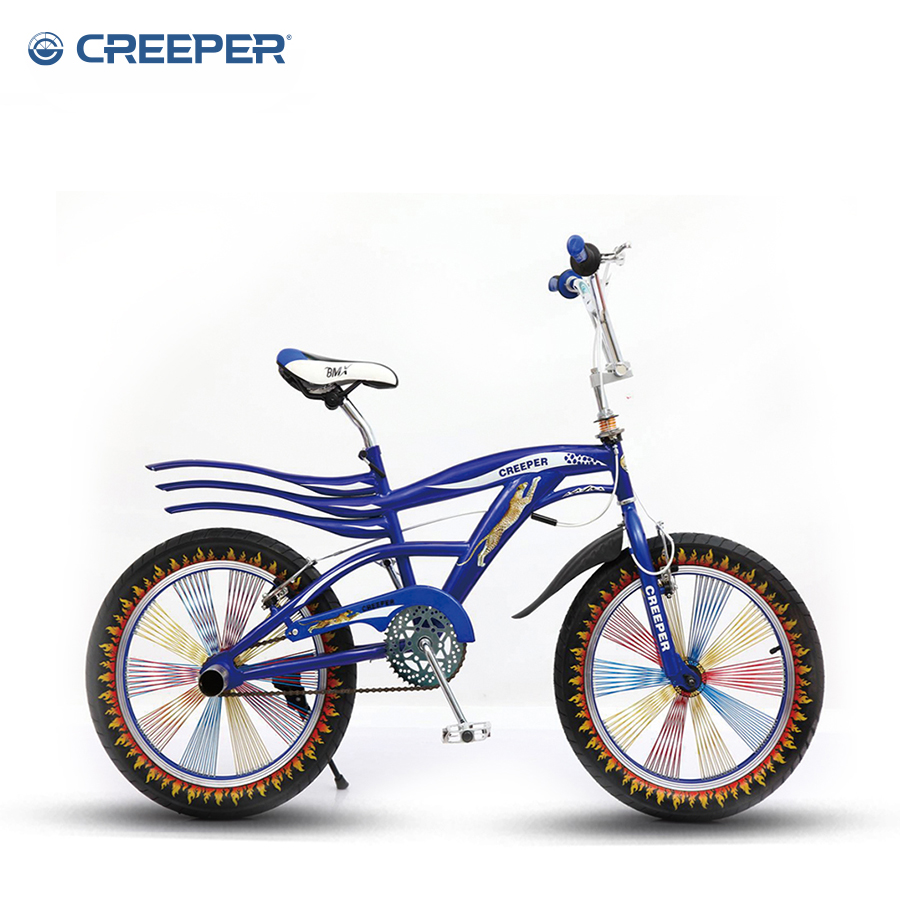 30 Three-tail Fancy Show Acrobatic Bike 16 "20" 24 "spoke aluminum Wheel CREEPER Manufacturer direct Application Scenario