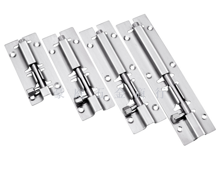 3-12 "engrosado China acero inoxidable pin cuadrado pin perno gabinete puertas y ventanas pin serie