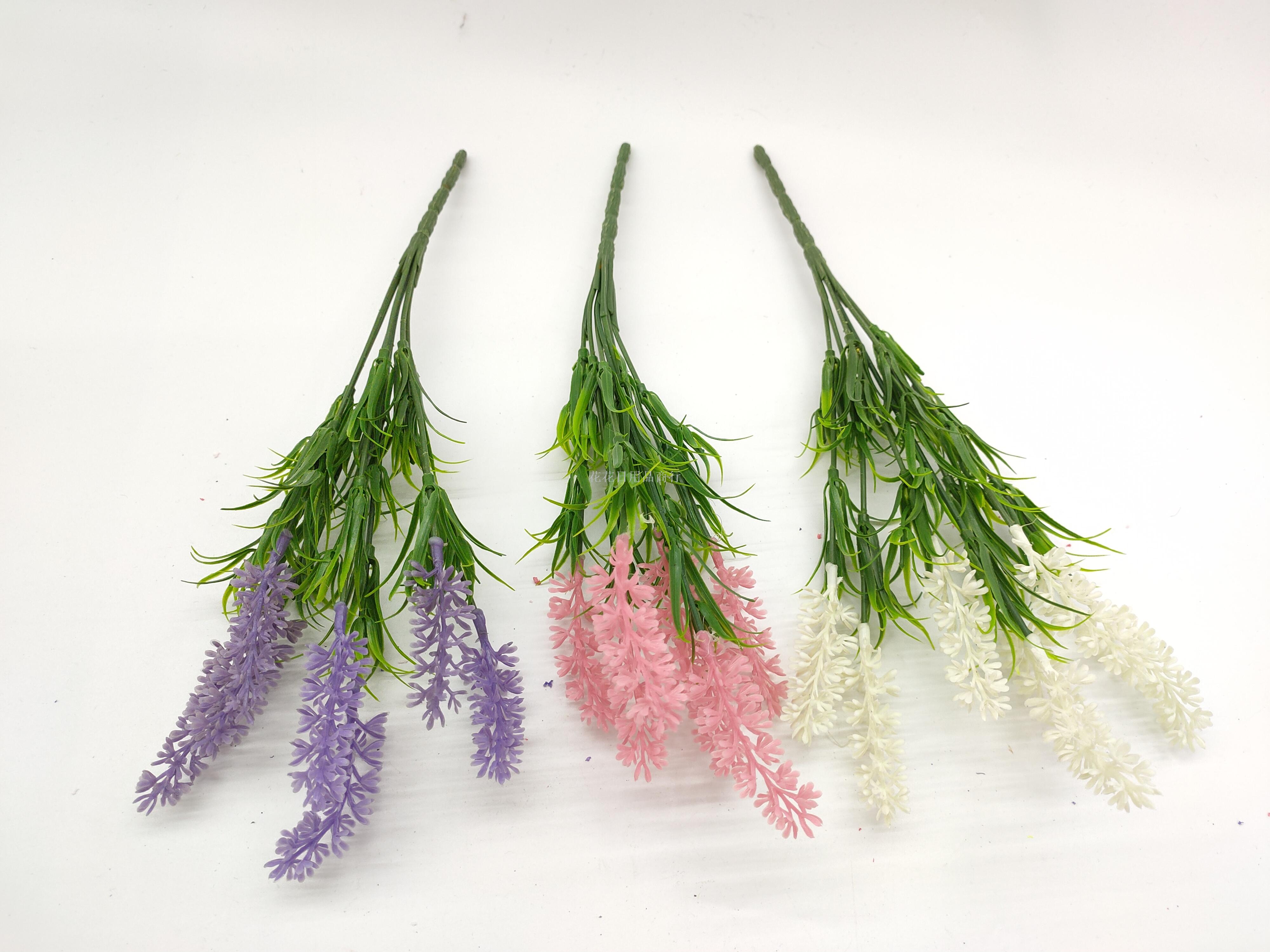 Single lavender imitation flowers office living room decoration wedding dress matching ornaments fake flowers plastic flowers