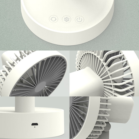 مراوح هوائية محمولة باليد من طراز USB في أماكن إقامة الطلاب المحمولة بدون مراوح صامتة Specification image