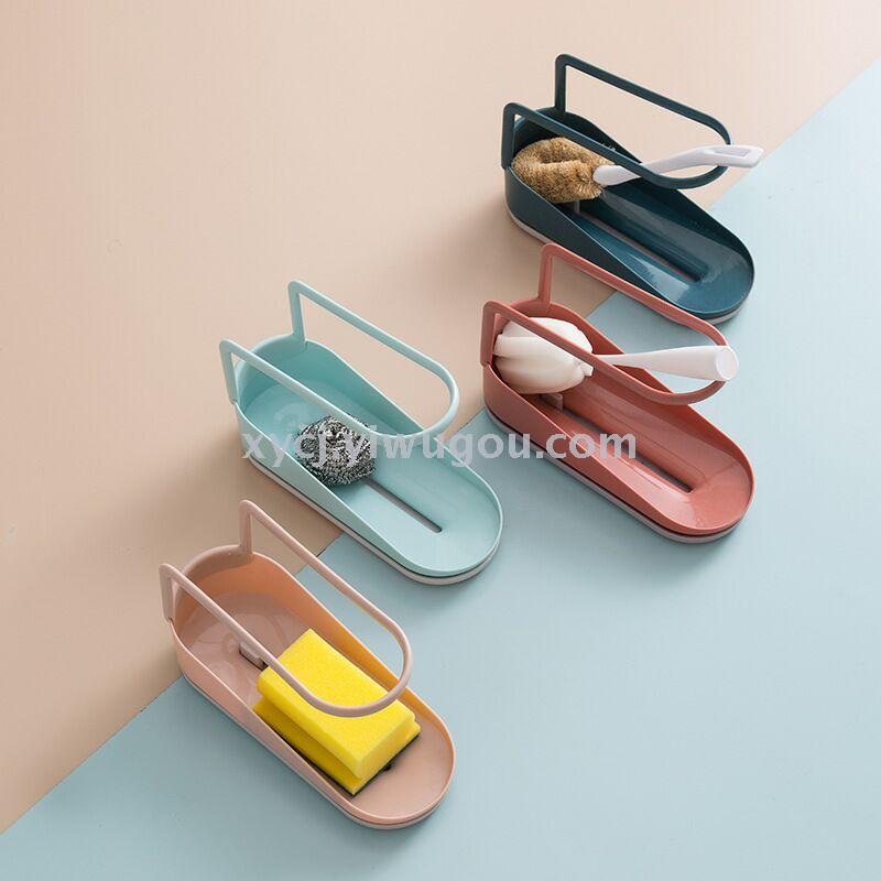 Countertop sponge storage rack