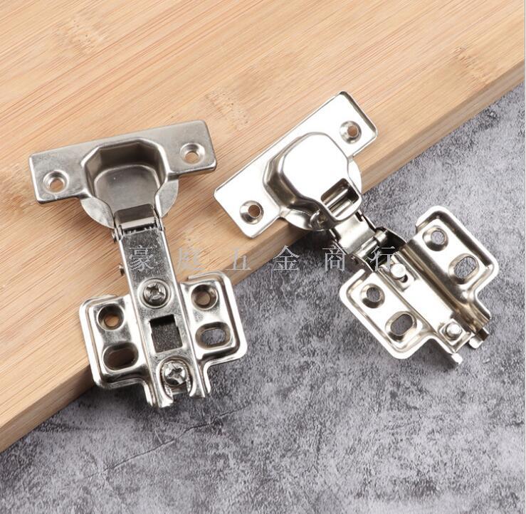 Iron 261 common two-stage force aircraft pipe Hinge fixed fixable cabinet wardrobe furniture Hinge thumbnail