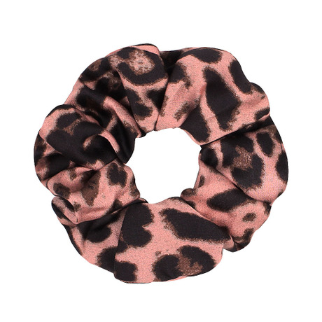 Qiyue Amazon Cross-border Bright Leopard Print Large Intestine Band, hair band, elastic band, direct sales from Yiwu factory, customizable C152 Item Picture