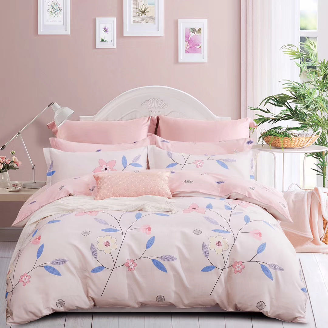 厂家直供网销专供特价批发全棉半活性印花斜纹棉床上用品四件套