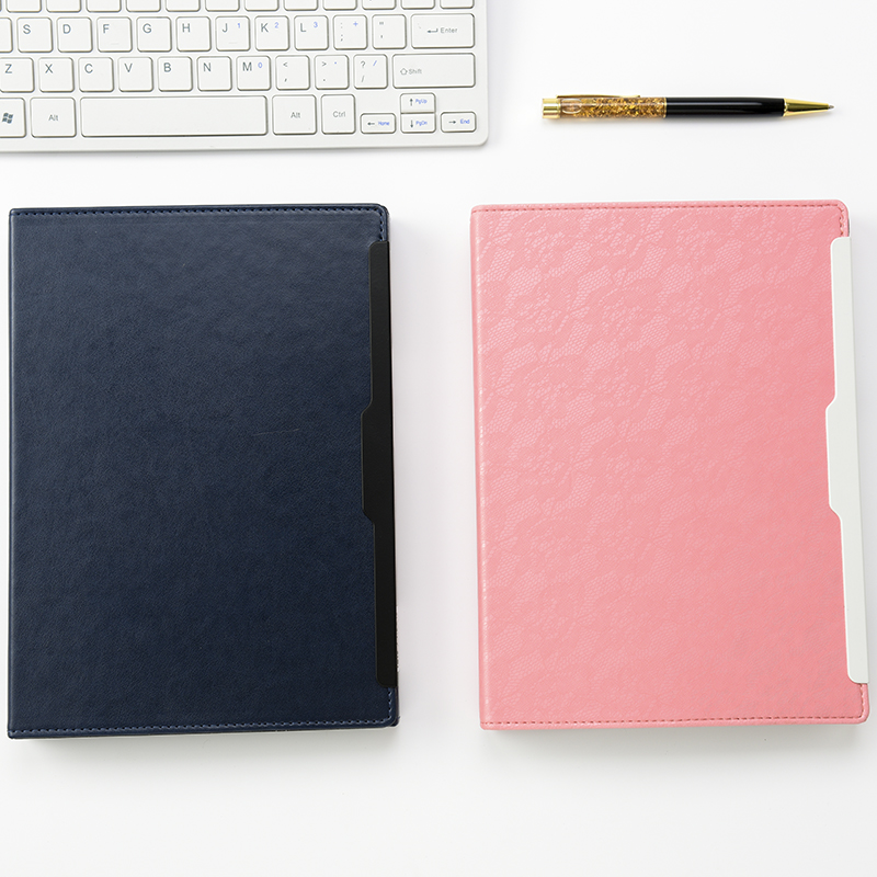 Customized high-end A5 loose-leaf notebooks, fingerprint-unlocked notepads, business notebooks, wireless power banks and charging notebooks Item Picture