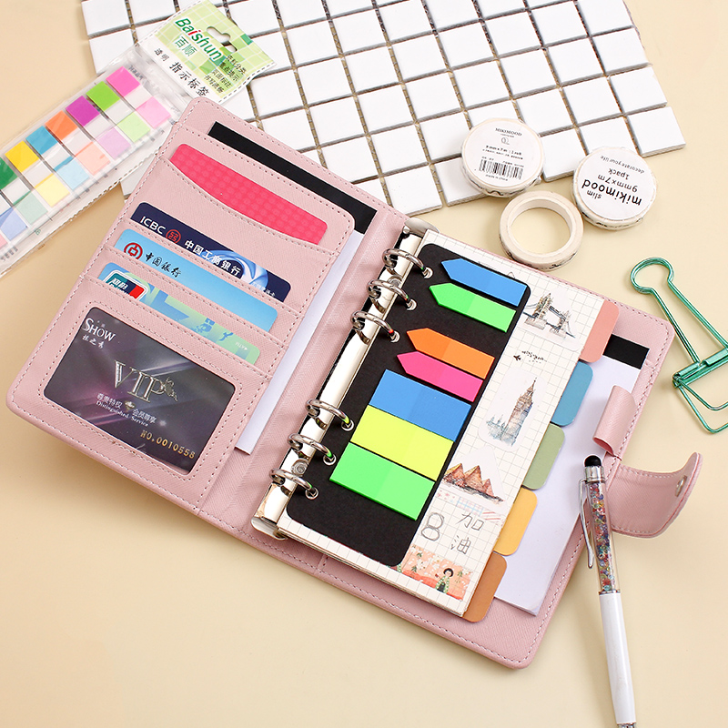 Factory direct sales of loose-leaf planner, Japanese-style fresh and light portable diary, a6 travel planner customized Item Picture