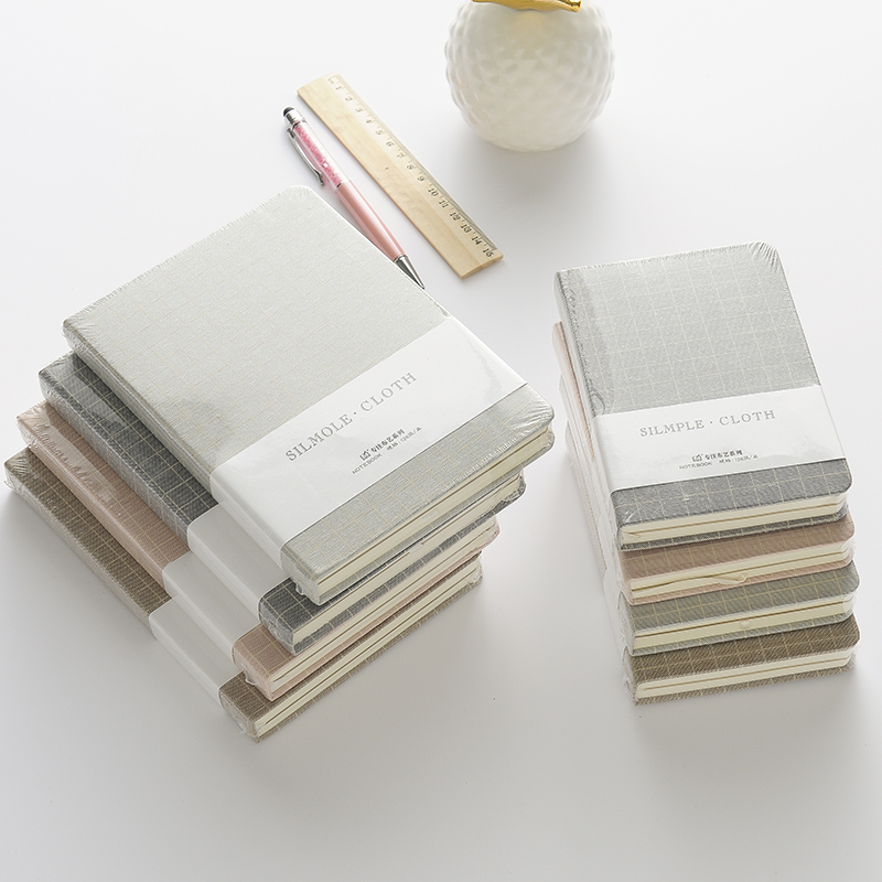 Creative new thickened notebook diary A5, fresh and clean hand-held notebook A6, grid hand-held notebook wholesale Specification image