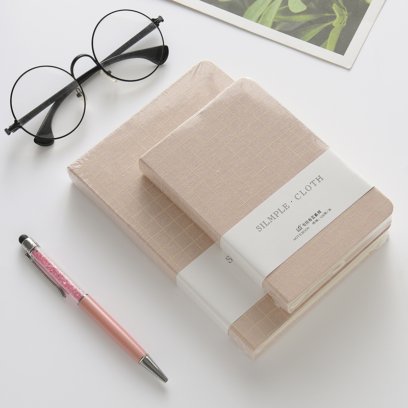 Creative new thickened notebook diary A5, fresh and clean hand-held notebook A6, grid hand-held notebook wholesale Item Picture