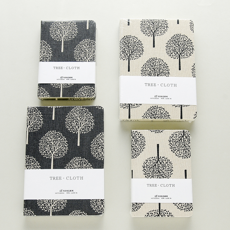 Factory wholesale of creative Life Tree thickened notebook books, diary books A5, hand-held notebook stationery A6 hand-held notebook notebooks Application Scenario