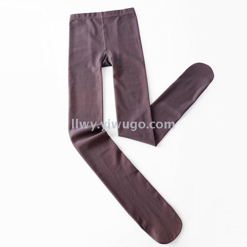 大码打底裤实物图