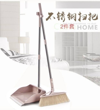 垃圾铲扫把垃圾斗撮箕带齿簸箕组合式硬两用阳台戳子扫把笤帚扫笤
