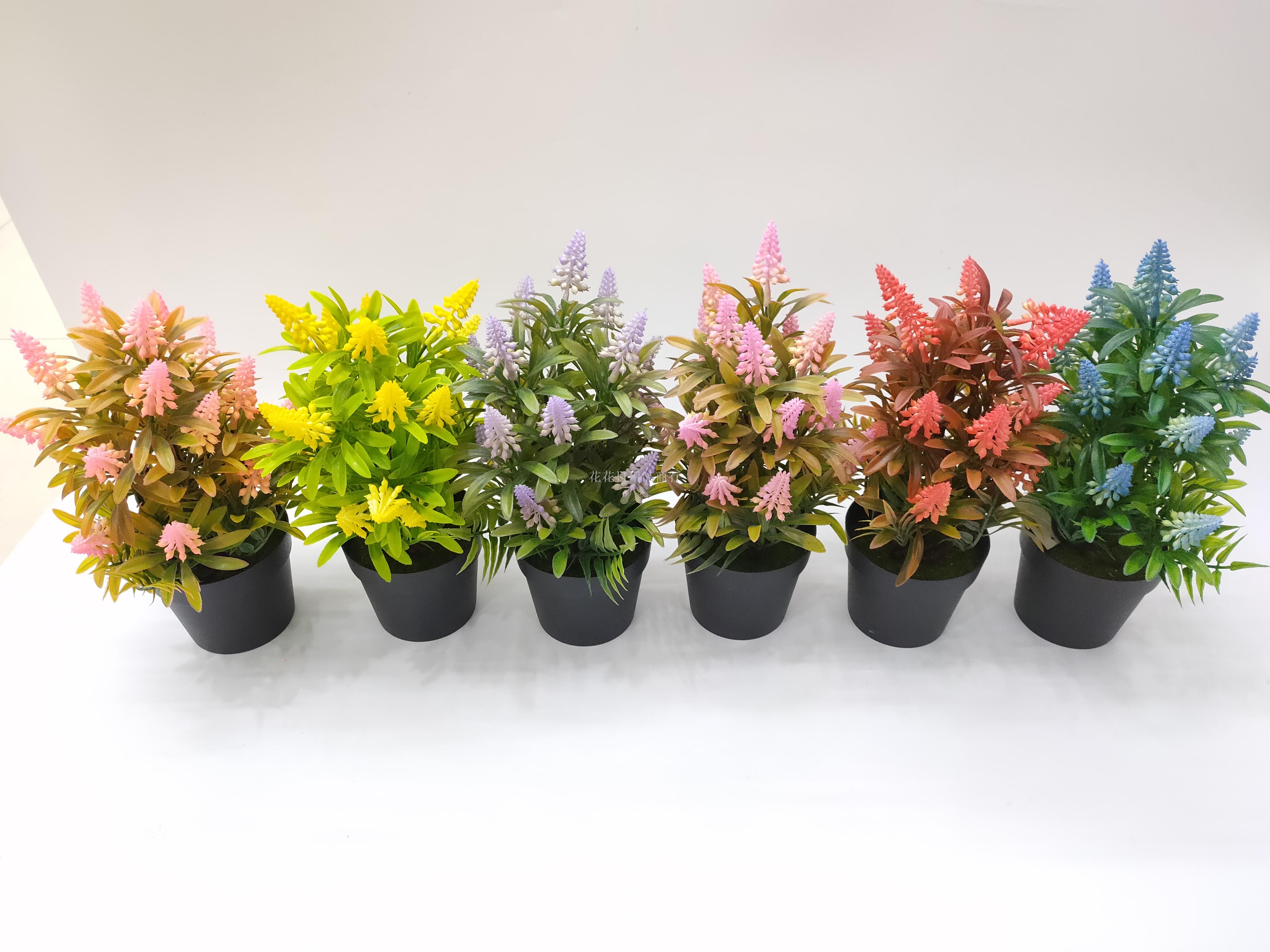 北欧仿真绿植物假草小盆栽植物摆件花盆室内客厅装饰盆景