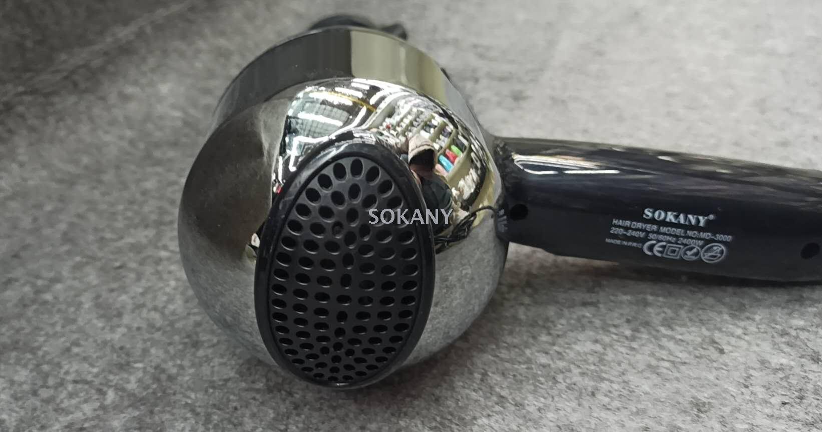 sokany hair dryer with dual hot and cold Settings, high-power hair dryer, large hair dryer for home use in hair salons details Picture