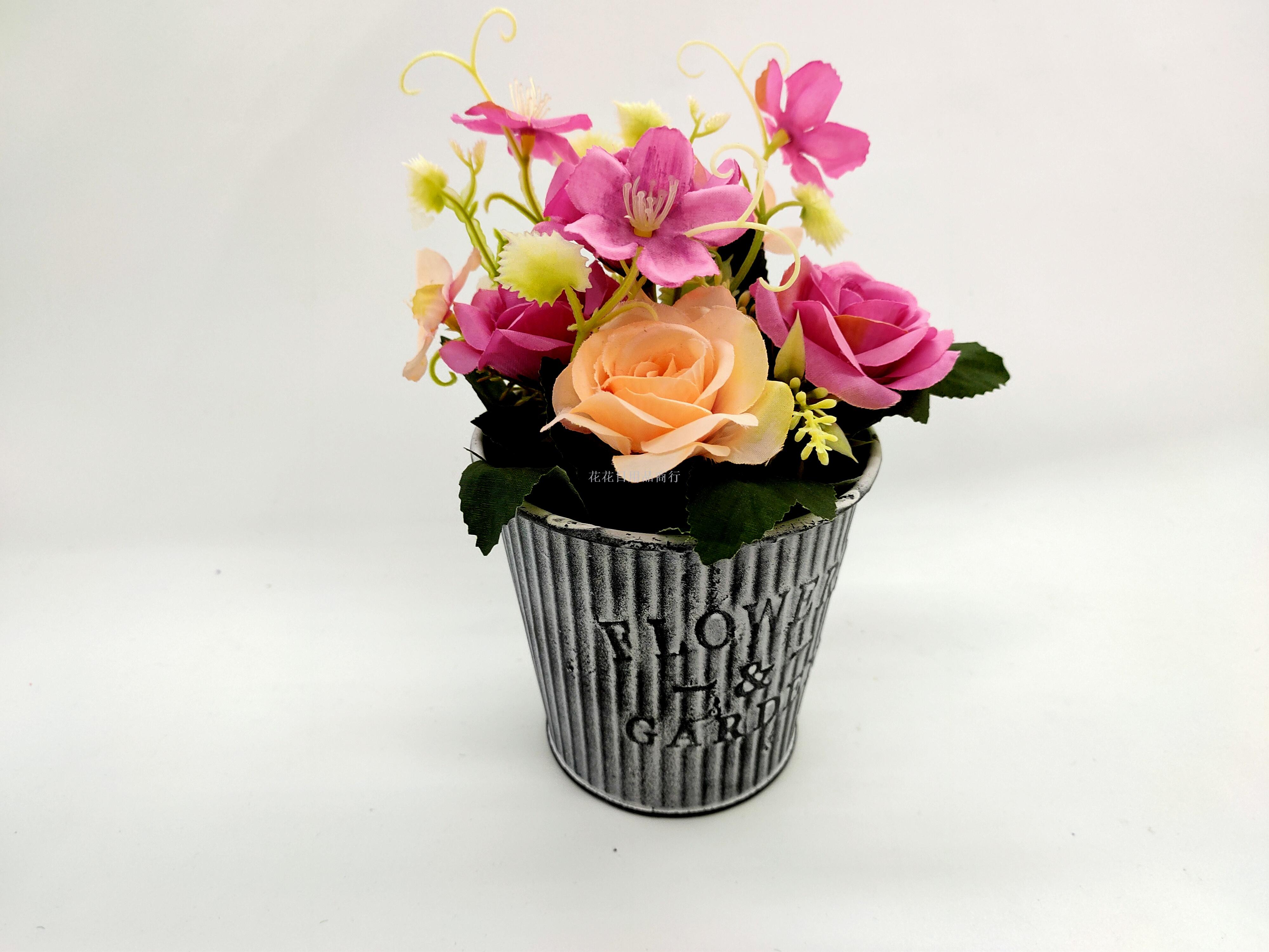 仿真盆栽实物图