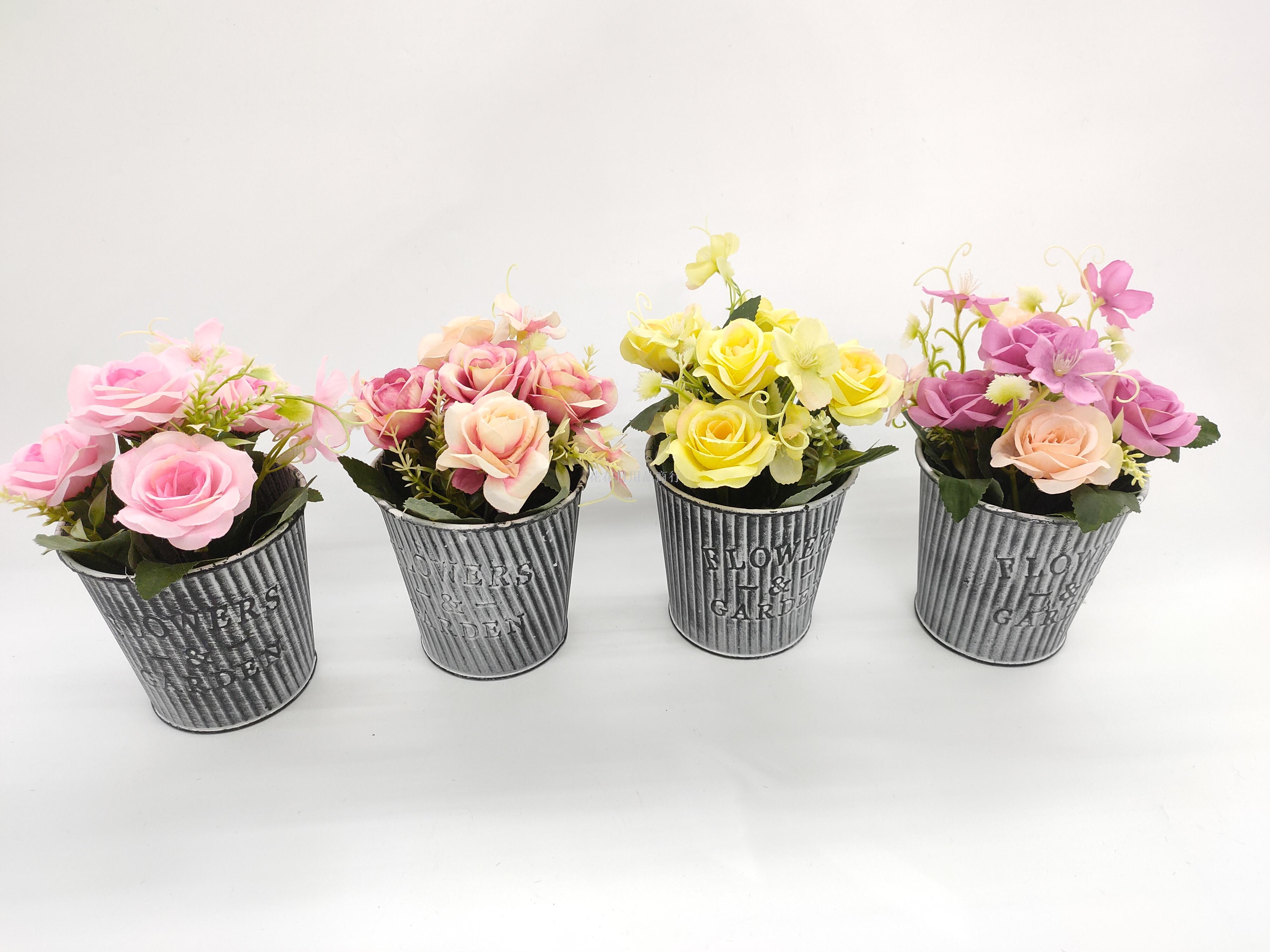 仿真植物装饰北欧绿植室内盆栽客厅摆件塑料小盆景摆设