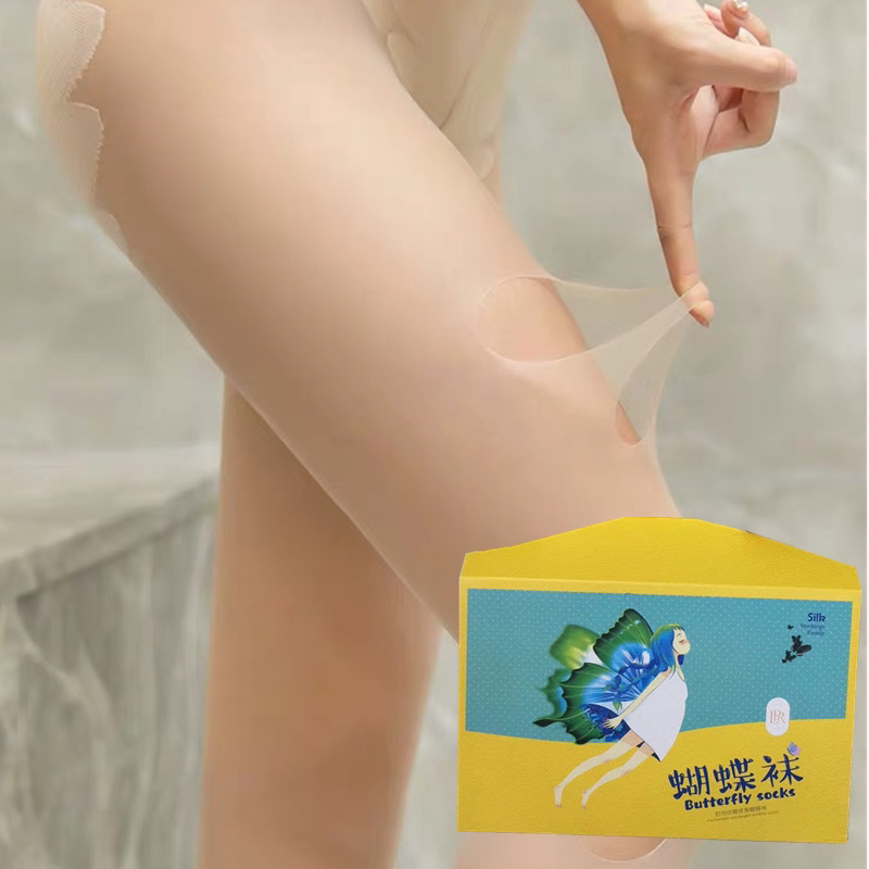 Silk stockings, popular butterfly stockings, pantyhose, bikini, freely cut silk stockings, high-quality socks