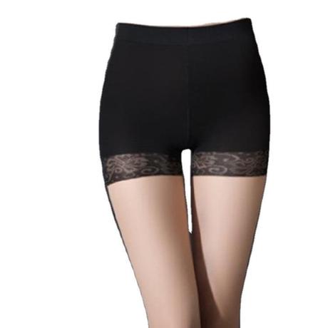 Anti-wolf stockings, women's summer anti-glare invisible pineapple stockings, freely cut safety pants, anti-hook threads, ultra-thin spliced two-in-one Item Picture