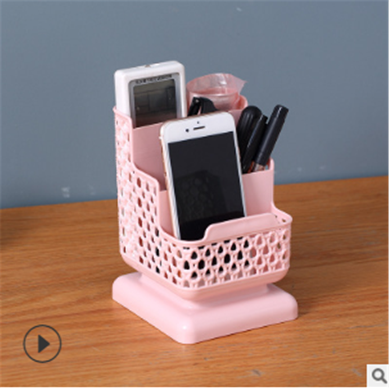 Simple and creative home desktop storage box, multi-functional desktop sundries storage basket Application Scenario