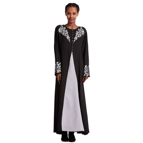 Muslim women's dress, Muslim clothing, Middle Eastern women's skirt, Arab robe dress TH932 details Picture