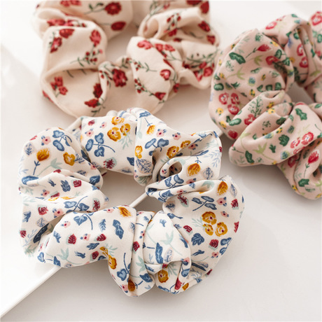 Wholesale of new spring and summer fresh and delicate floral hair bands from Japanese and Korean online shopping sources. Instagram-style Japanese-style women's headwear fabric bands Specification drawing