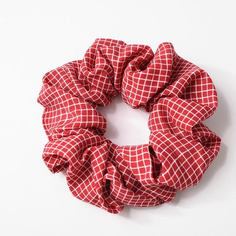 Cross-border new Japanese and Korean version large intestine circle, hair band, female office lady commuting bun, hair tie, hair accessory Item Picture