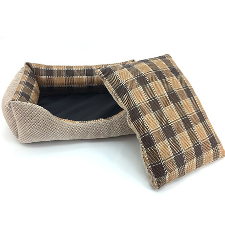 Direct sales of comfortable Samoyed Husky dog bed MATS, new pet teak bed mat three-piece set wholesale Application Scenario