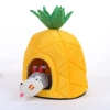 Cute pineapple-shaped dog pet bed mat, comfortable Samoyed husky dog bed mat, dog house Specification image