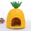 Cute pineapple-shaped dog pet bed mat, comfortable Samoyed husky dog bed mat, dog house details Picture