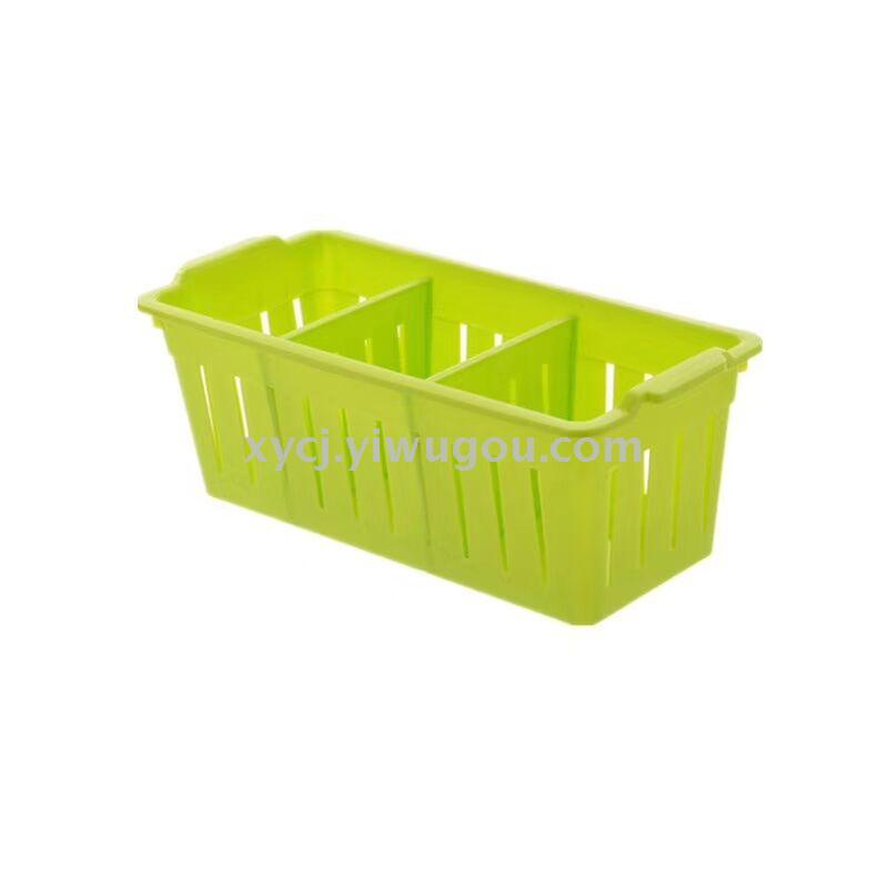 Compartmentalized plastic storage basket Application Scenario