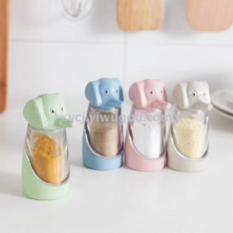 Creative Little Elephant Seasoning jar details Picture
