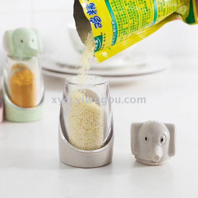 Creative Little Elephant Seasoning jar Application Scenario
