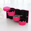 A cylindrical three-layer jewelry storage box Specification image