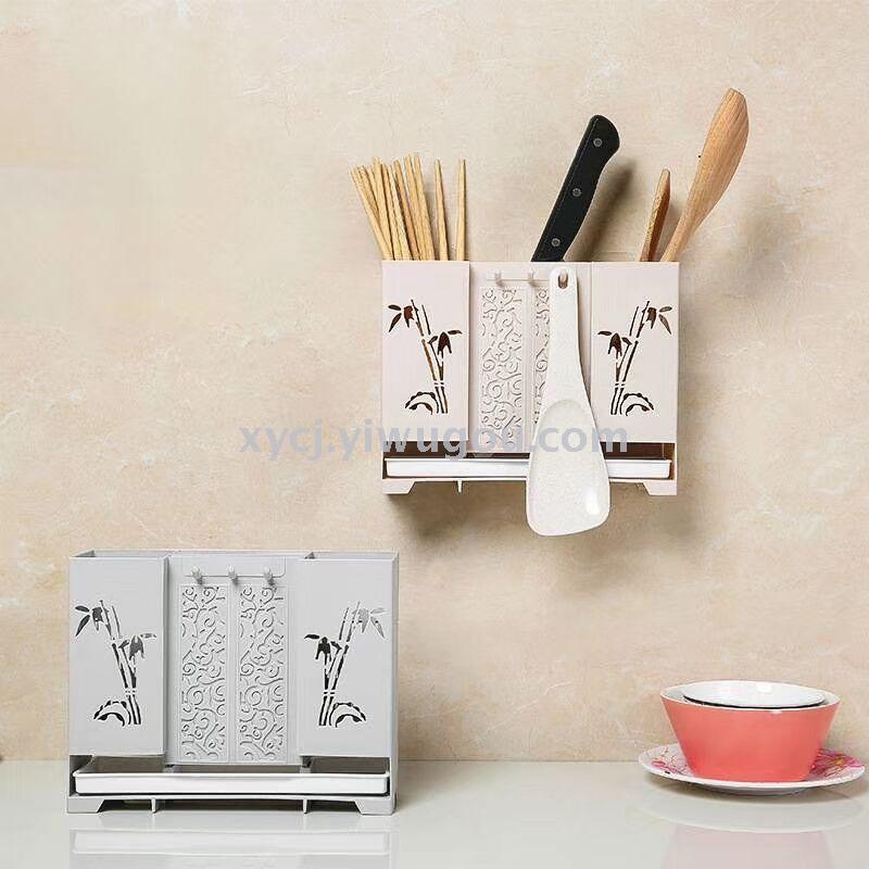 Hollowed-out chopstick and knife holder storage box