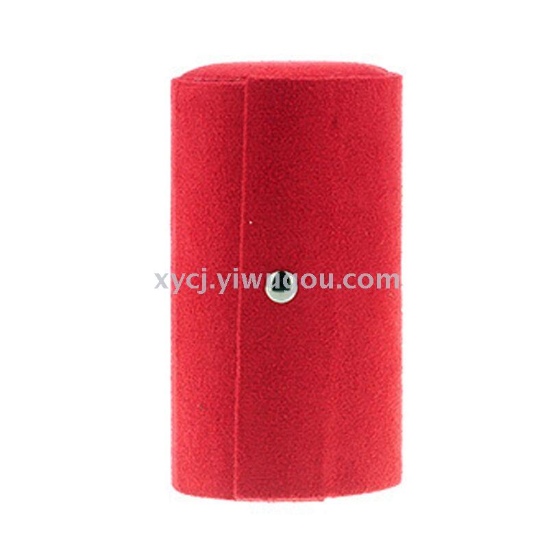 A cylindrical three-layer jewelry storage box Item Picture