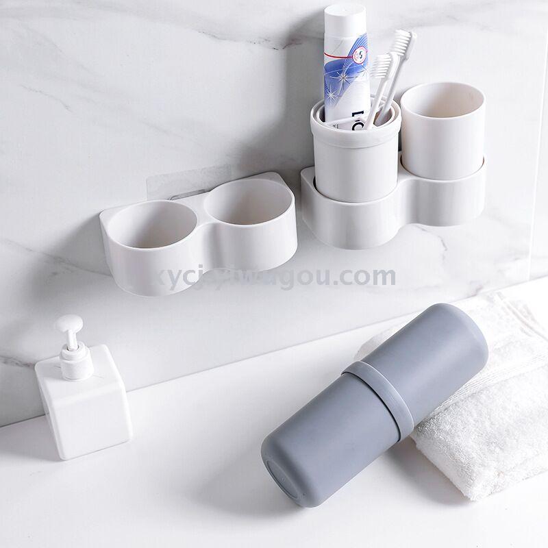 Bathroom toothbrush stand, wall-mounted washbasin, toothbrush tube and toothbrush cup Specification image