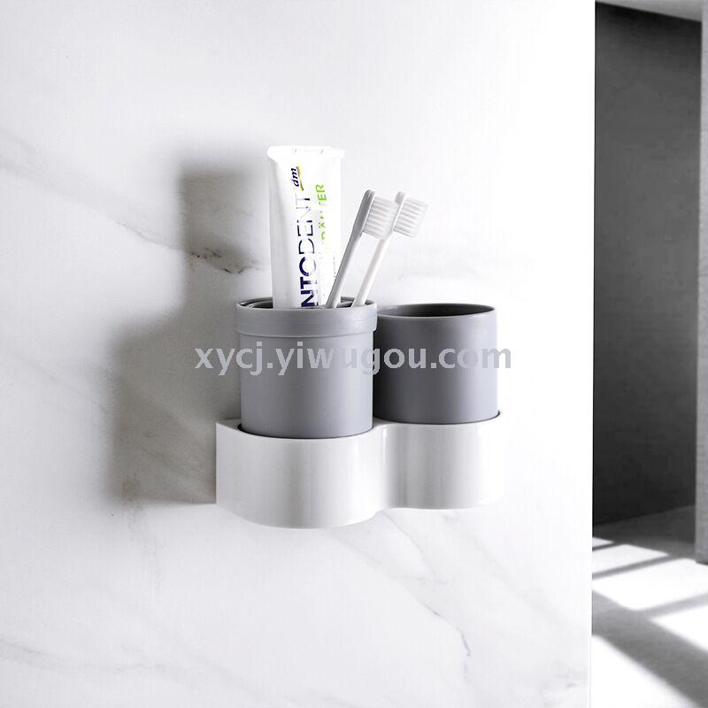 Bathroom toothbrush stand, wall-mounted washbasin, toothbrush tube and toothbrush cup details Picture
