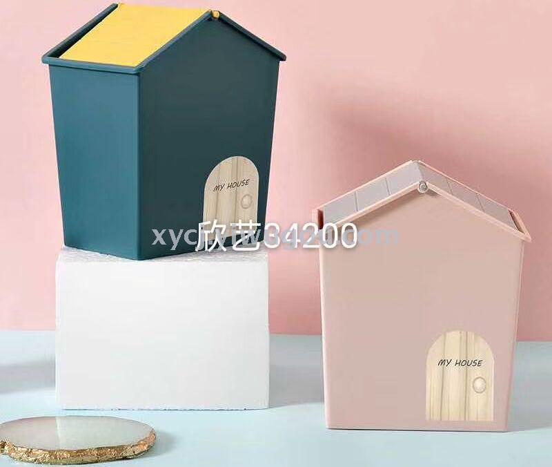 Creative House Mini Trash can details Picture
