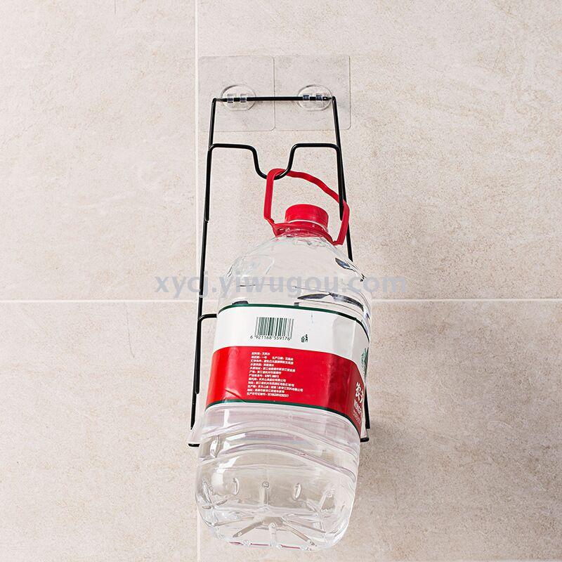 Wall-mounted ironwork pot lid rack, adhesive storage rack, kitchen wall non-drilling draining chopping board rack Application Scenario