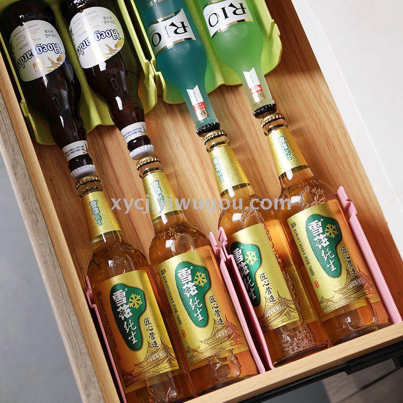 Stackable refrigerator, beer storage rack, drawer, can and beverage rack Application Scenario