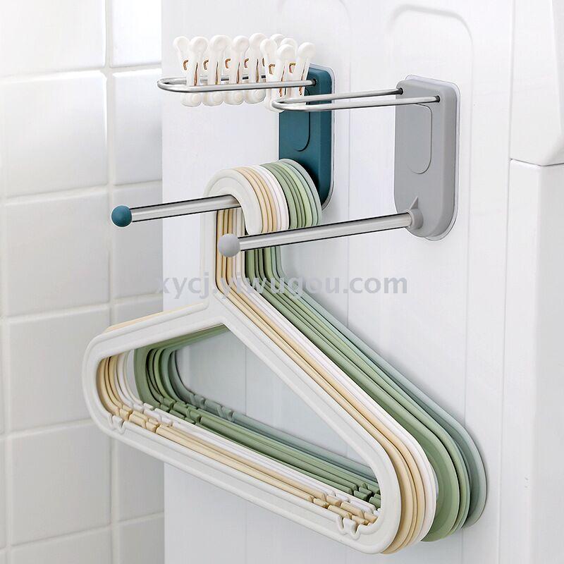 Hanger storage artifact stainless steel