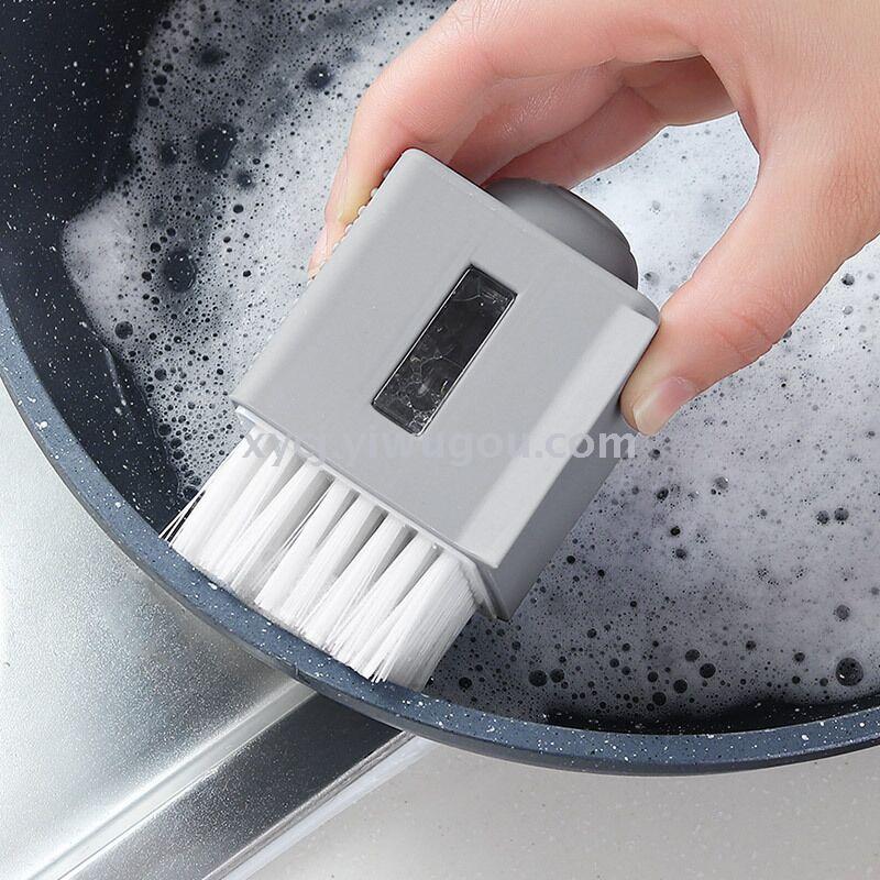 The pot brush automatically adds liquid and washes the pot brush by pressing the dishwashing brush Item Picture
