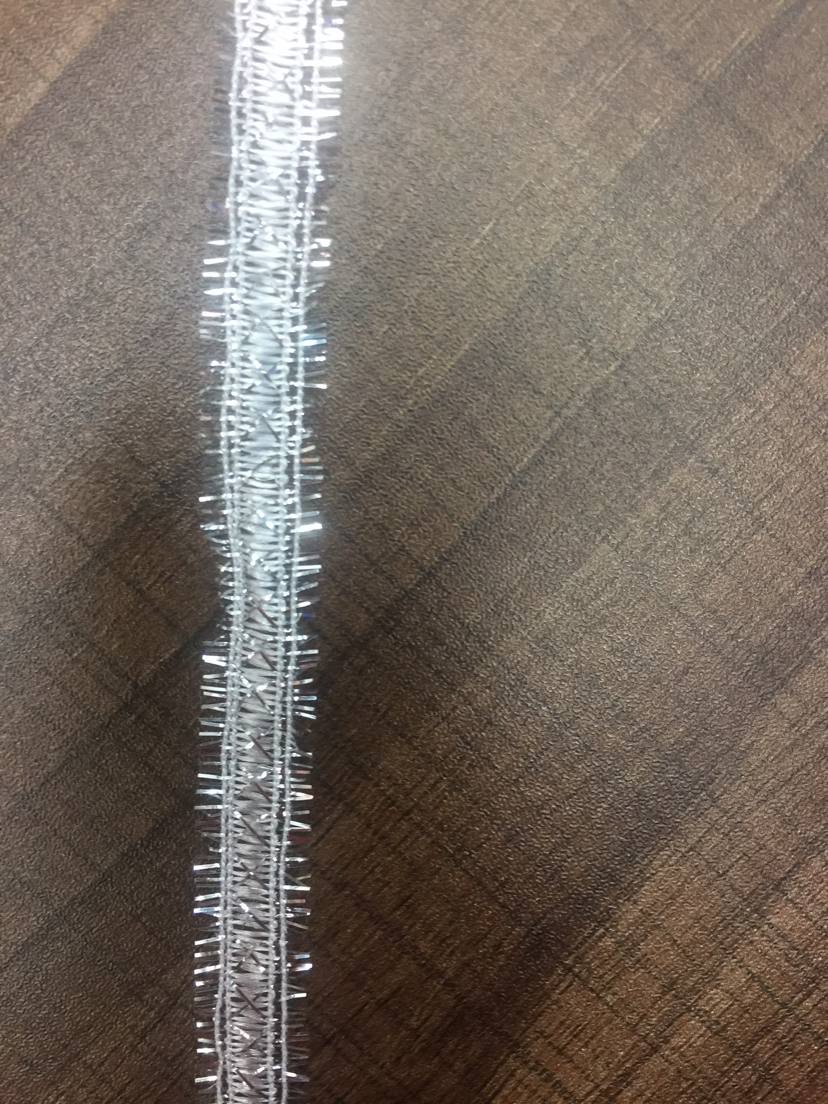 Direct sales of gold and silver wire lace from the manufacturer with stock available Specification image