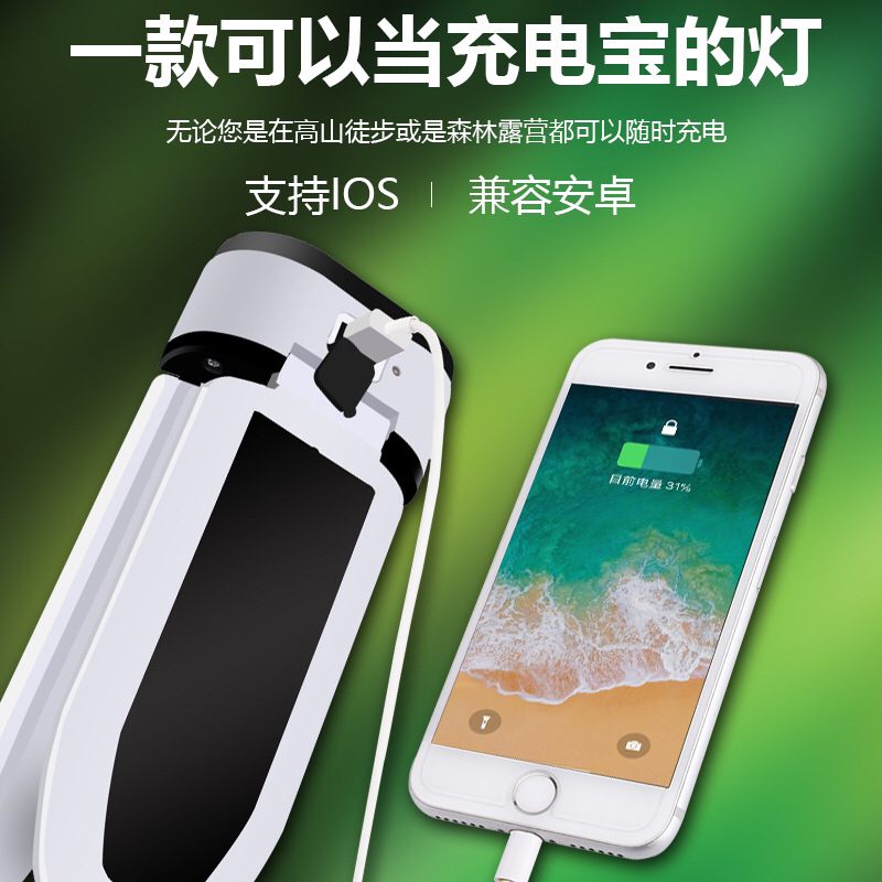 Hot Selling Street Lamps, Solar Folding Outdoor Camping Lights Application Scenario
